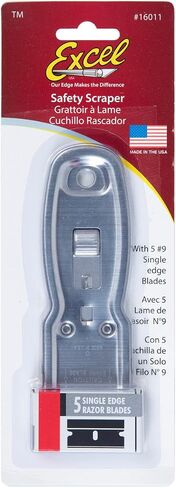 Excel Blades K11 Razor Blade Scraper, includes 6 Single Edge Blades in Saudi Arabia