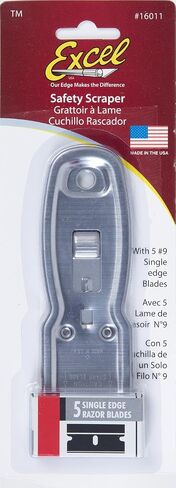 Excel Blades K11 Razor Blade Scraper, includes 6 Single Edge Blades in Saudi Arabia
