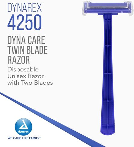 Dynarex Twin Blade Razors BX/50 in Saudi Arabia