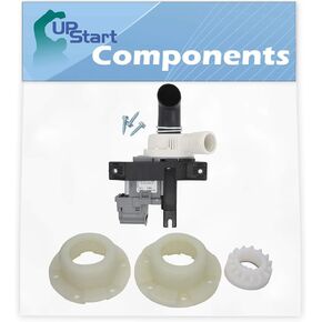 W10536347 Washer Drain Pump & 280145 Hub Kit Replacement for Whirlpool WTW7340XW0 Washing Machine - Compatible with W10217134 Water Pump & W10820039 Basket Hub Kit - UpStart Components Brand in Saudi Arabia