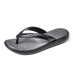 صنادل LUOFU الرجالية ذات الوجه المتخبط للشاطئ صنادل رفيعة ومريحة ومضادة للانزلاق، سريعة الجفاف وخفيفة الوزن للاستخدام الداخلي والخارجي in Kuwait