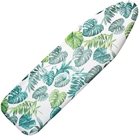 Ironing Board Cover and Pad Fits 15" x54" Standard Boards, Resist Scorching and Staining, 4 Layers Thick Padding Iron Board Cover with Elastic Edge and 2 Fastener Straps in Saudi Arabia