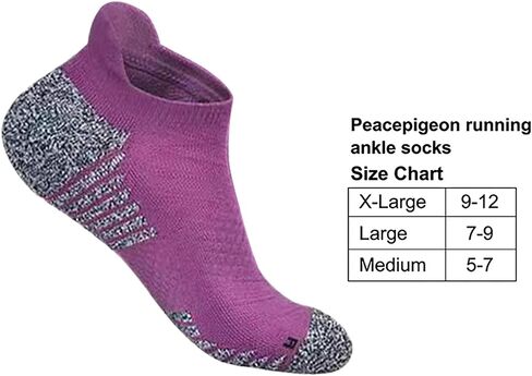 Athletic Running Ankle Socks for Men and Women - Anti Blister Low Cut Socks - 2 Pairs & 4 Pairs & 6 Pairs in Saudi Arabia