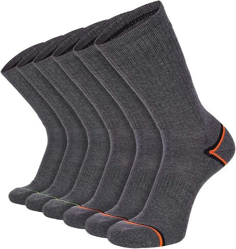 JOYNÉE Men's 6 Pack Athletic Performance Cushion Crew Socks for Training in Saudi Arabia