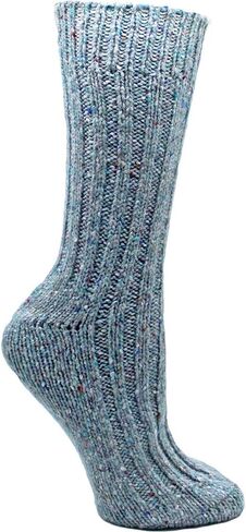Connemara Irish Wool Blend Socks, Wool Socks for Men and Women, Made in Ireland in Saudi Arabia