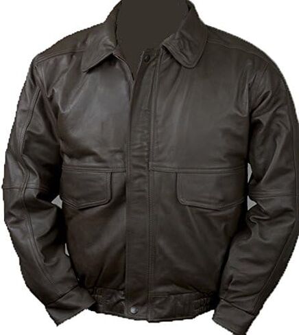 Burk's Bay Men's Napa Leather Flight Jacket in Saudi Arabia