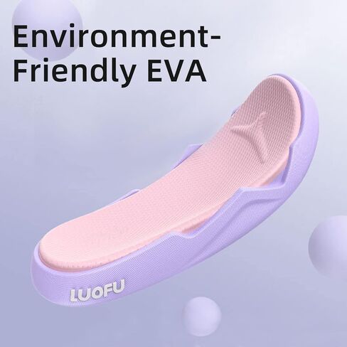 صنادل رياضية رجالية من LUOFU، مريحة وناعمة ومضادة للانزلاق، شباشب صيفية لدعم القوس وخفيفة الوزن للاستخدام الداخلي والخارجي in Kuwait