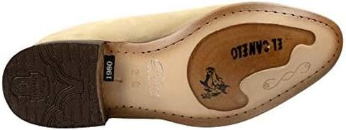 El Canelo Men's Ankle Boots Nubuck Leather Sand Botin Charro in Kuwait