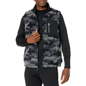 Champion Men's AOP Reversible Sherpa Vest