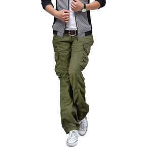 Mens 100% Cotton Tactical Pant Camping Hiking Army Cargo Combat Military Trouser in Saudi Arabia