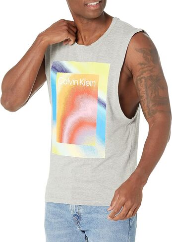 Calvin Klein Men's Reimagined Heritage Pride Muscle Tank in Saudi Arabia