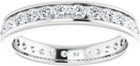 Love Band 2 MM Moissanite Matching Comfort Fit Band Colorless Moissanite Engagement Ring Wedding Band Silver Solitaire Vintage Antique Anniversary Diamonds Moissanite Ring Promise Gifts in Kuwait