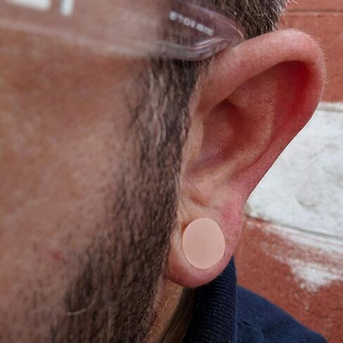 JOYTOYOU 26Pcs Silicone Ear Gauge Plugs Stretching Kit Double Flared Flesh Tunnels Saddle Expander Set 8g to 1" in Kuwait