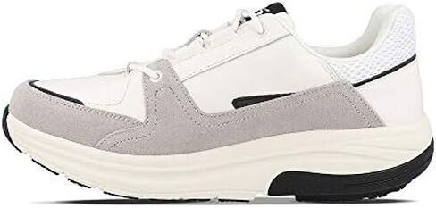 Gravity Defyer Men's G-Defy Pelekxon Leather Athletic Shoes - Hybrid VersoShock Pain Relief Walking Shoes in Kuwait