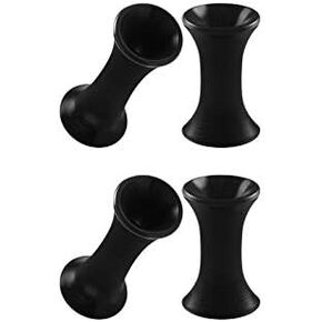 2 Pairs Silicone Ultra Thin Double Flared Saddle Piercing Jewelry Stretcher Ear Earring Lobe Flesh Tunnel Plugs… in Saudi Arabia