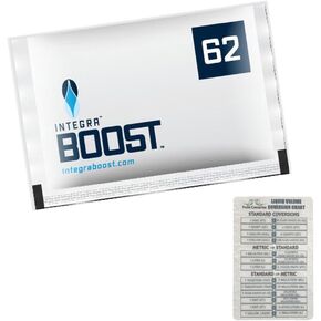 Integra Boost RH 62% 2 Way Humidity Control Large, 67g - 12 Pack + Twin Canaries Chart in Saudi Arabia