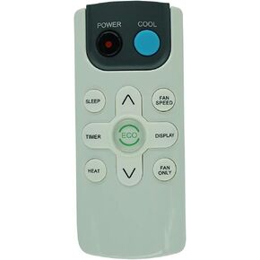 HCDZ Replacement Remote Control for TCL W10W91 W10W91-B W12W91 15W9E1-A W8W91 W8W91-B Window Air Conditioner in Kuwait
