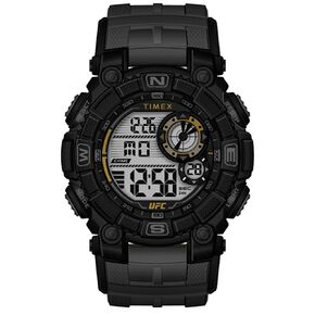 Timex UFC Men's Redemption 50mm Watch - Gray Strap Digital Dial Black Case in Saudi Arabia