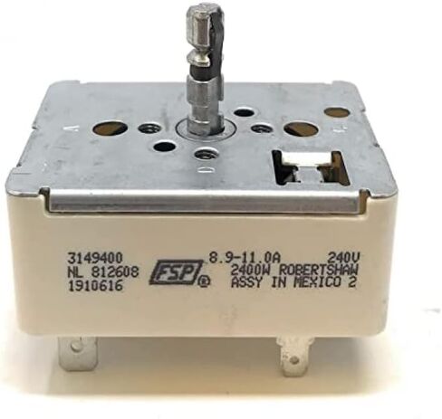 Whirlpool WP9758060 Electric Range Surface Burner Control Switch in Saudi Arabia