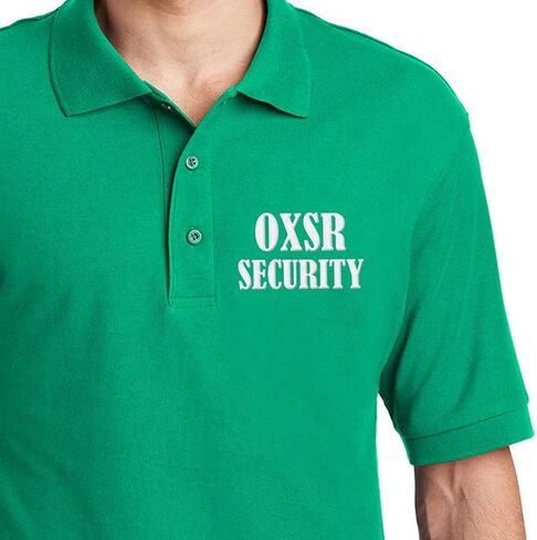 Custom Embroidered Logo Polo Shirts for Men Personalized Embroidery Company Logo in Saudi Arabia