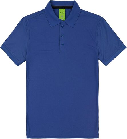 A2Y Men's Soft Quick Dry Durable Golf Short Sleeve Polo Shirts in Saudi Arabia