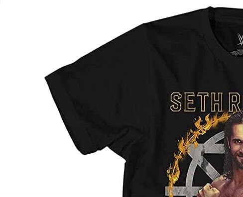 WWE Superstar Seth Rollins Shirt - Monday Night Messiah - World Wrestling Champion T-Shirt in Saudi Arabia