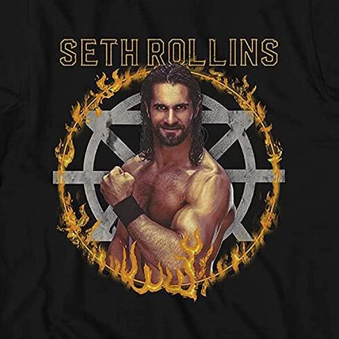WWE Superstar Seth Rollins Shirt - Monday Night Messiah - World Wrestling Champion T-Shirt in Saudi Arabia