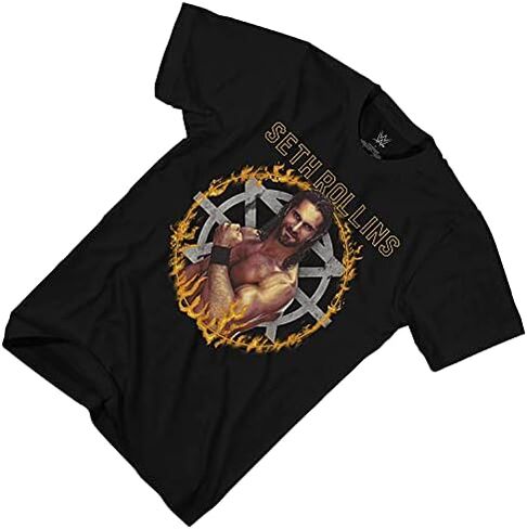 WWE Superstar Seth Rollins Shirt - Monday Night Messiah - World Wrestling Champion T-Shirt in Saudi Arabia