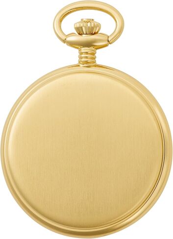 Charles-Hubert, Paris 3595 Gold-Plated Satin Finish Mechanical Pocket Watch in Saudi Arabia