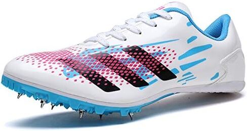 Track Spikes Shoes Mens Womens Track and Field Athletics Training Sprint Racing Track Shoes with Spikes in Kuwait
