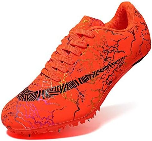 Track Spikes Shoes Mens Womens Track and Field Athletics Training Sprint Racing Track Shoes with Spikes in Kuwait