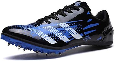 Track Spikes Shoes Mens Womens Track and Field Athletics Training Sprint Racing Track Shoes with Spikes in Kuwait