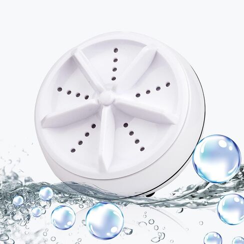 Luxury Stop Portable Washing Machine Mini Washing,Mini Dishwashers Portable Ultrasonic Turbo Disinfection Washing Machine with USB, Suitable for Home, Business, Travel, College Room, RV, Apartment in Kuwait