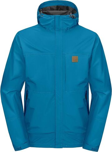 Little Donkey Andy Men's Waterproof Rain Jacket Windproof Light Jacket Outdoor Rain Shell with Hood for Hiking Travel Golf in Saudi Arabia