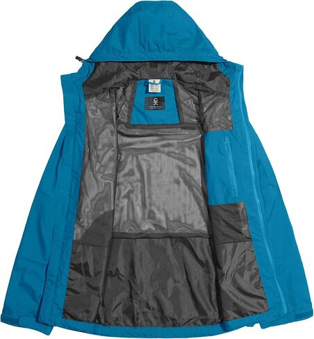 Little Donkey Andy Men's Waterproof Rain Jacket Windproof Light Jacket Outdoor Rain Shell with Hood for Hiking Travel Golf in Saudi Arabia