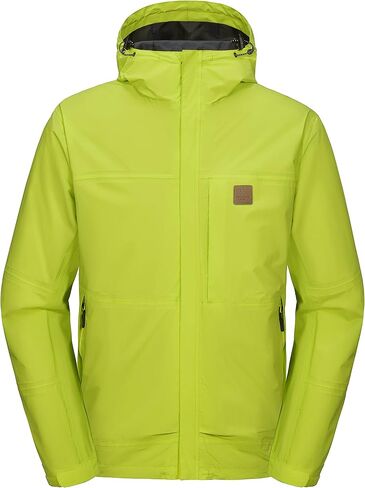 Little Donkey Andy Men's Waterproof Rain Jacket Windproof Light Jacket Outdoor Rain Shell with Hood for Hiking Travel Golf in Saudi Arabia