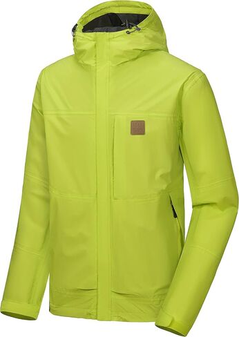Little Donkey Andy Men's Waterproof Rain Jacket Windproof Light Jacket Outdoor Rain Shell with Hood for Hiking Travel Golf in Saudi Arabia