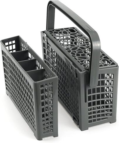 puxyblue Dishwasher Silverware Utensil Basket (9.0"x5.0"x5.0") 2 In 1 Multilayer Detachable Dishwasher Basket fit for most brads GE,Whirlpool Dishwasher in Kuwait