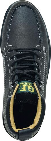 أحذية عمل Golden Fox Steel Toe للرجال مقاس 6 بوصات Moc Toe Wedge أحذية مريحة للبناء in Kuwait