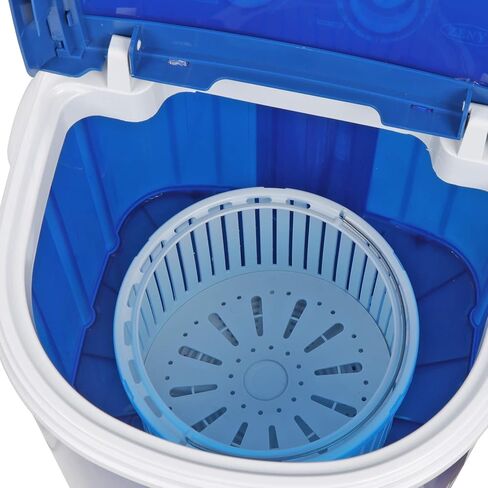 Saturnpower Portable Mini Washing Machine，Small Compact Laundry 9lbs Capacity Washer w/Spin Cycle Basket and Drain Hose Drum Washing Machine in Saudi Arabia