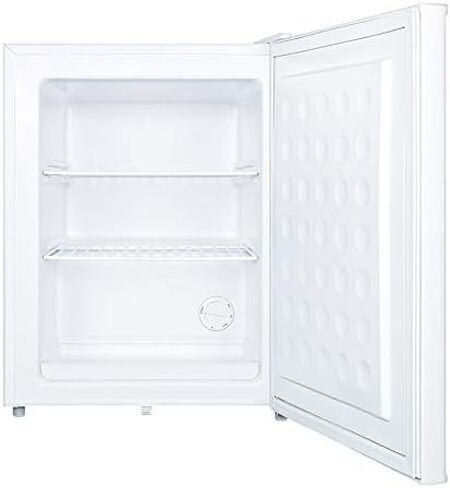 AccuCold FSLMC 19 MOMCUBE Countertop Breast Milk Freezer with 1.8 cu. ft. Capacity Manual Defrost Factory Installed Lock and Reversible Door in White in Kuwait