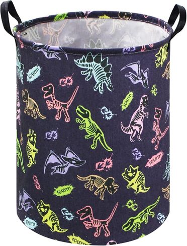 Baby Laundry Hamper,kids laundry Basket,Waterproof Storage Bin for Bedroom,Clothes Organizer Basket,Toys Box,Room Decor(Animal) in Kuwait