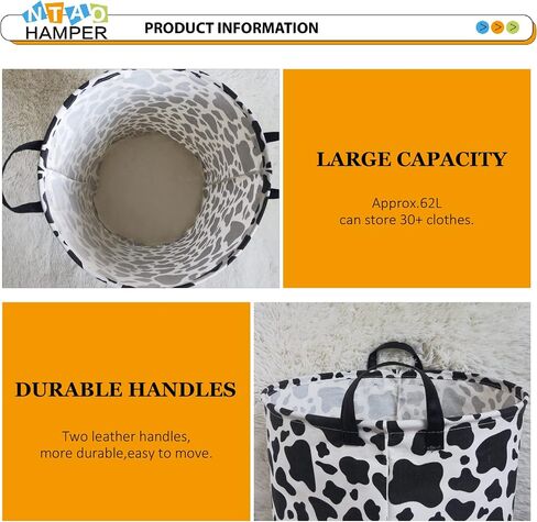 NTAOHAMPER Laundry Hamper, Laundry Basket, Waterproof Storage Bin for Bedroom, Clothes Organizer Basket, Books Box, Room Decor(Animal) in Saudi Arabia