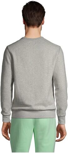 Lands' End Men's Serious Sweats French Terry Crewneck Sweatshirt in Kuwait