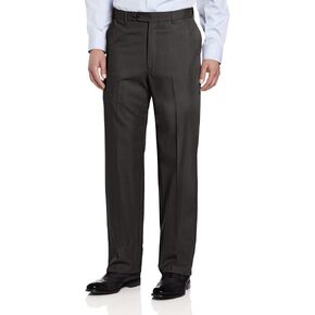 Ascott Browne Wool Blend Self Sizer Flat Front Pant in Saudi Arabia