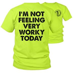شركة التوريدات الأمريكية المسلحة - قميص عمل سلامة البناء المضحك Hi Vis/Hi Viz in Kuwait