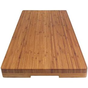 BambooMN Jenn Air Bamboo Range Burner Cutting Board, New Vertical Cut, Large (20.5"x12"x0.75") in Saudi Arabia