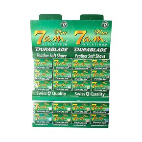 100 7a.m. Platinum Double Edge Safety Razor Blades in Saudi Arabia