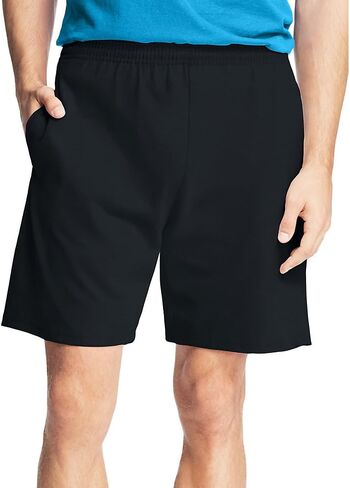Hanes Men's Jersey Pocket Short in Saudi Arabia