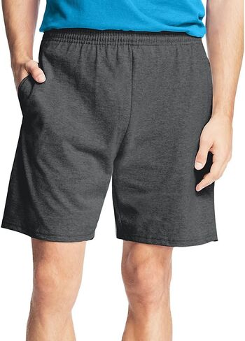 Hanes Men's Jersey Pocket Short in Saudi Arabia